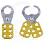 Small Steel Lockout Hasp [Yellow]